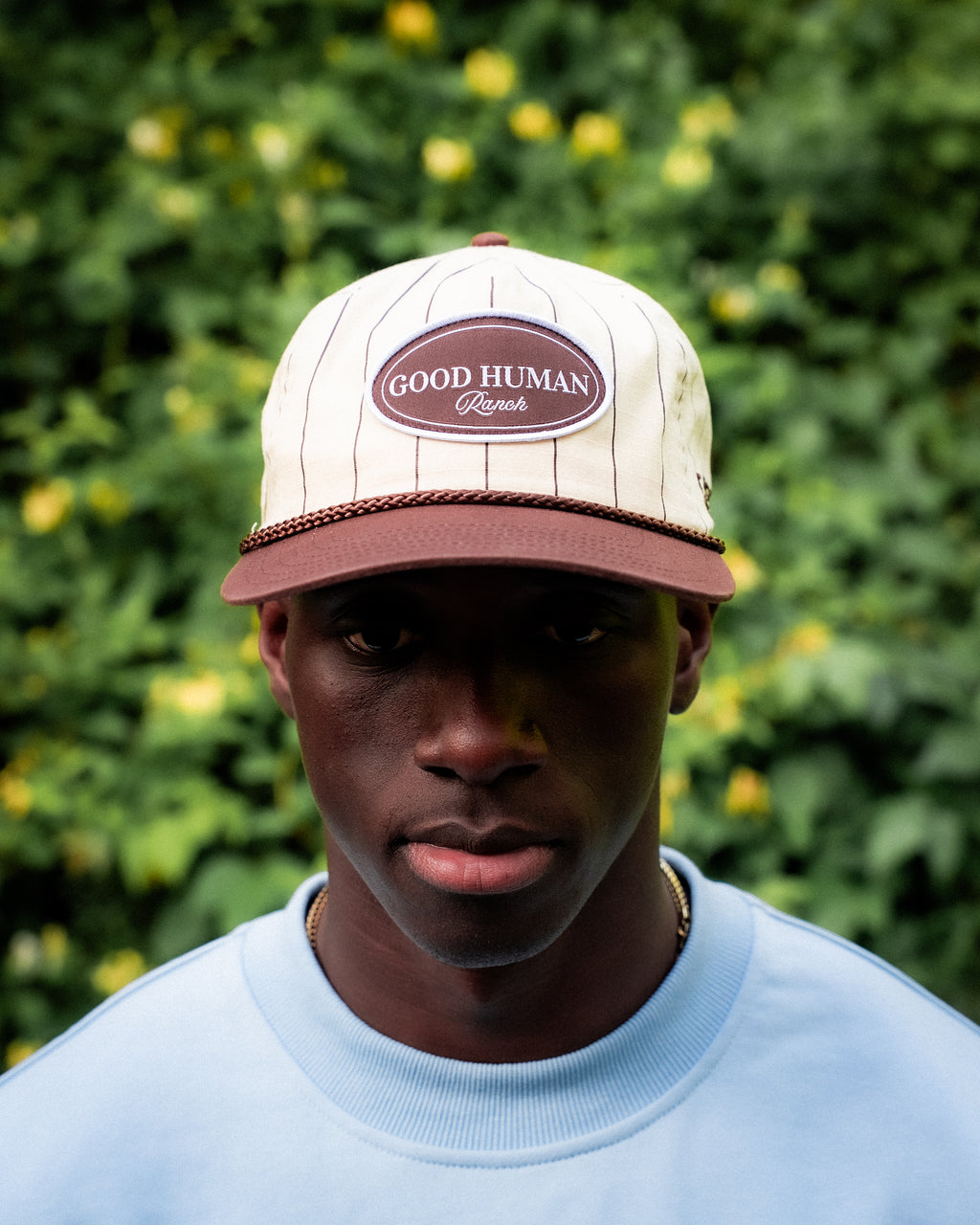 Good Human Pinstripe Hat