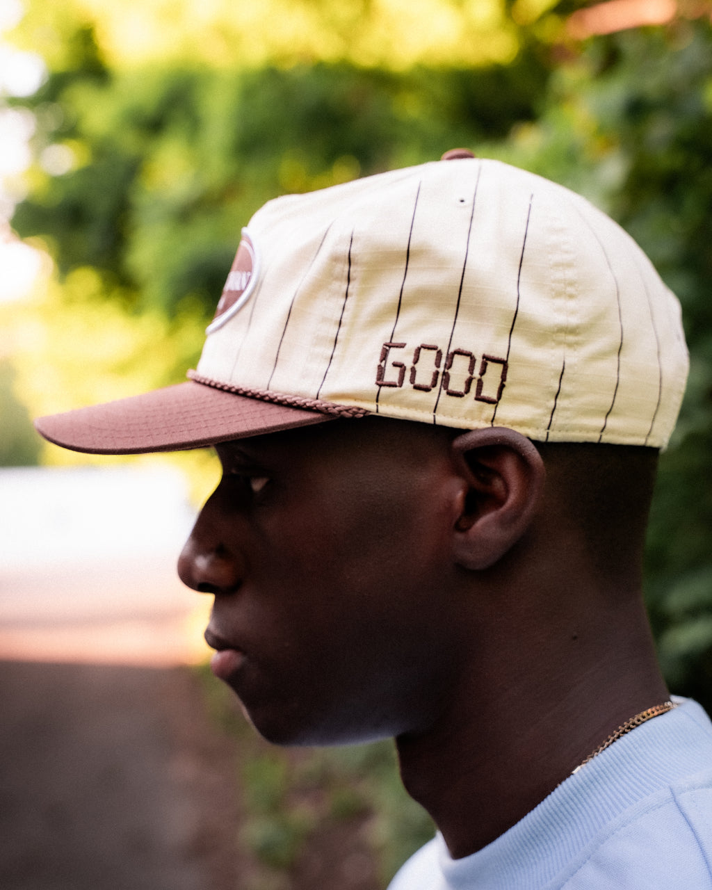 Good Human Pinstripe Hat