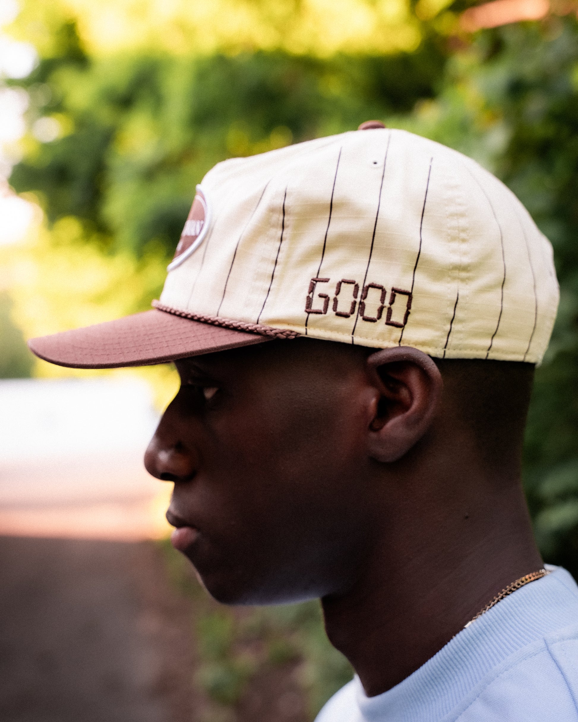 Good Human Pinstripe Hat