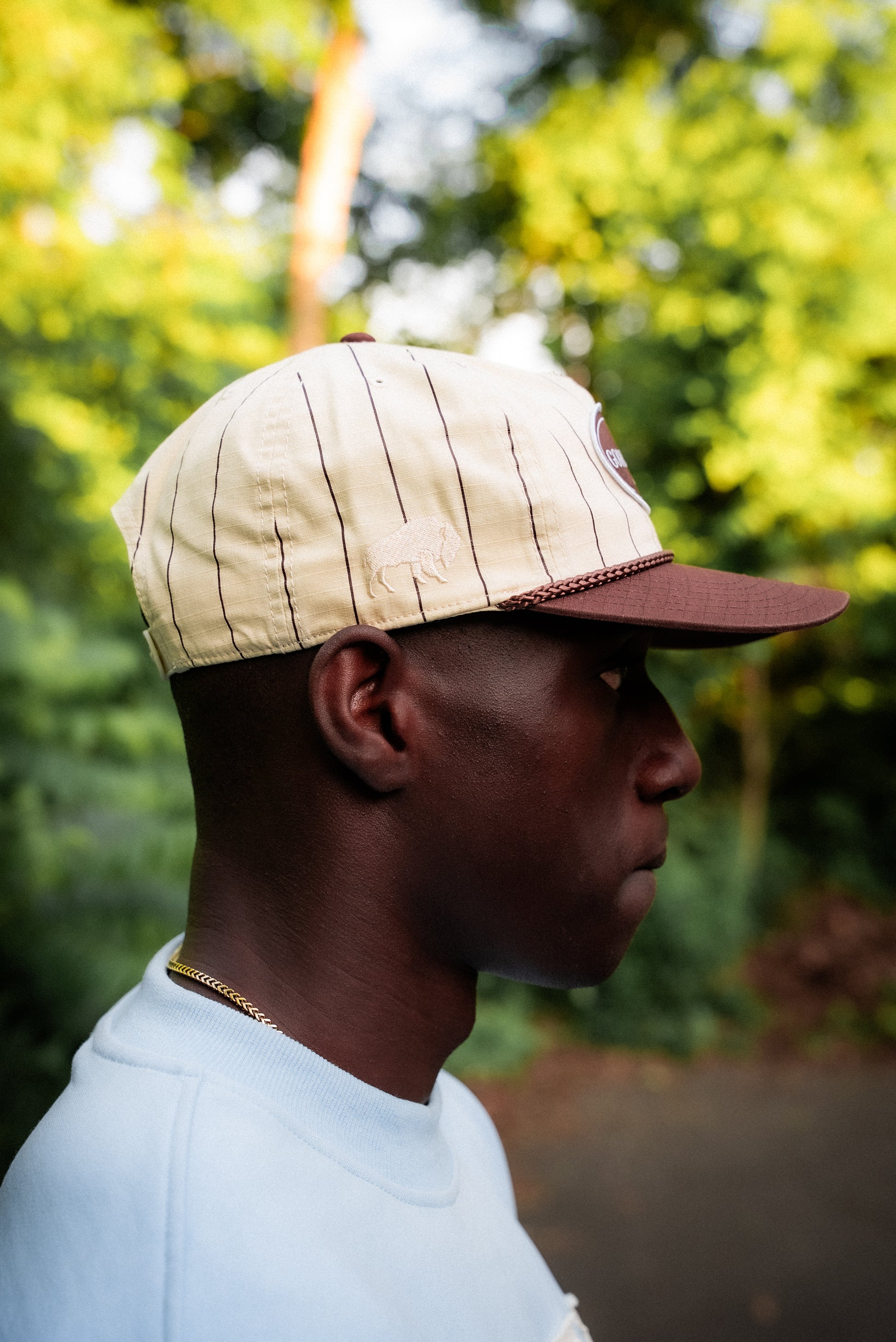 Good Human Pinstripe Hat